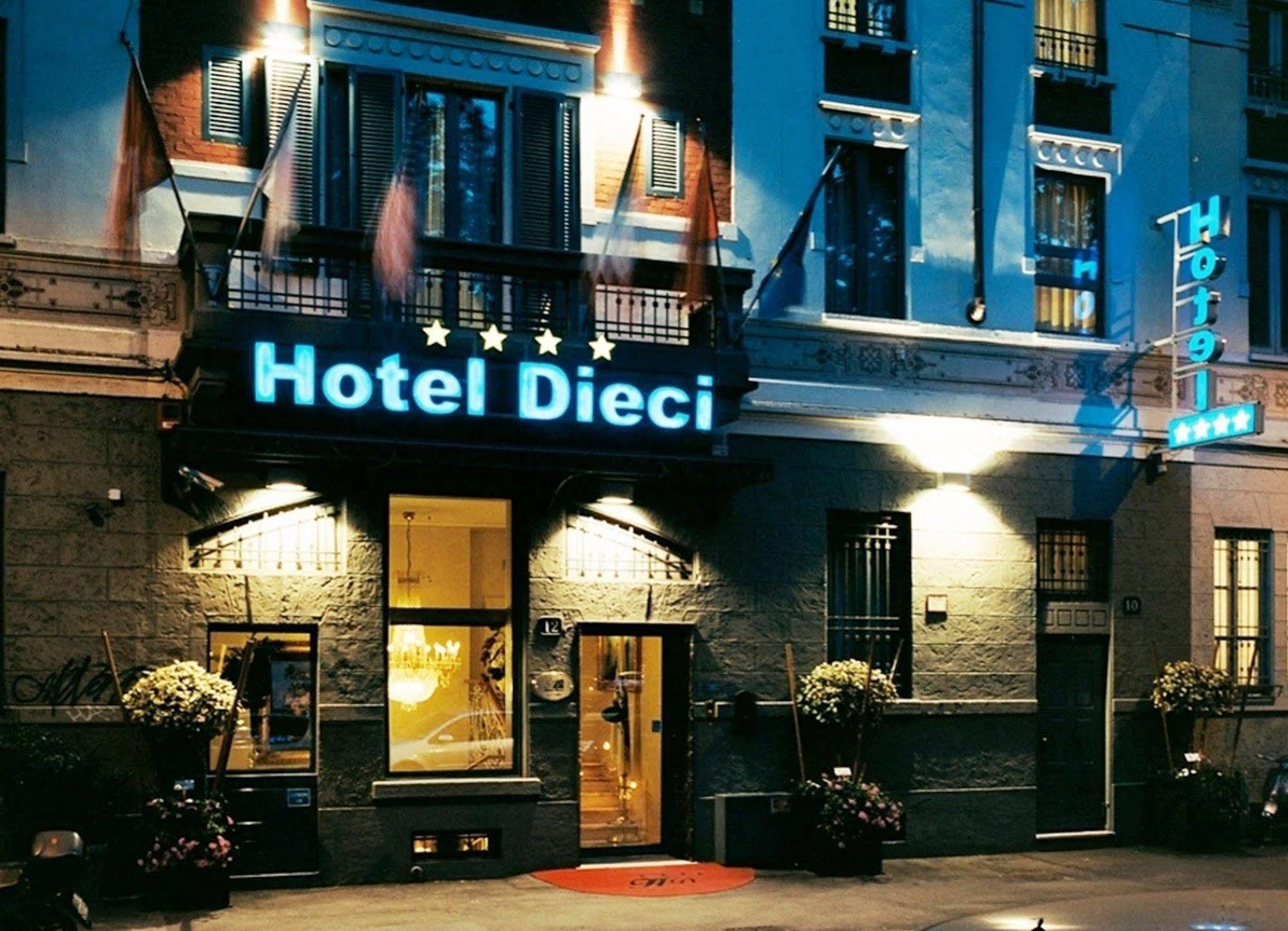 Boutique Hotel Dieci Milán Exterior foto